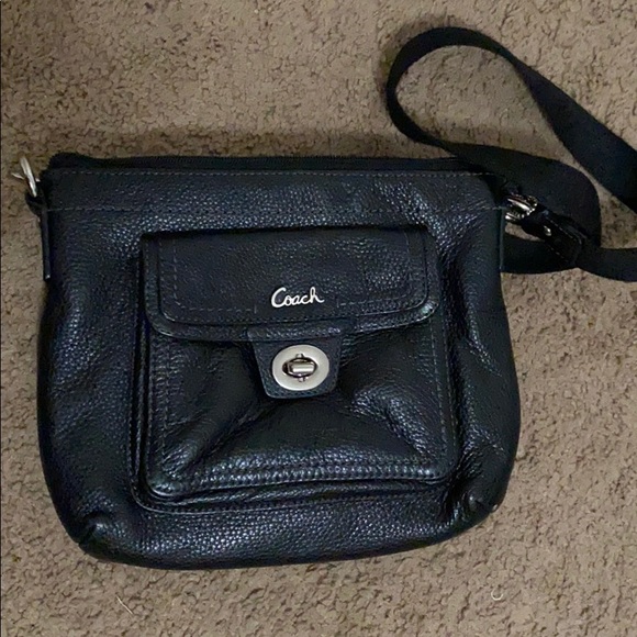 Black Coach Crossbody - Picture 1 of 7